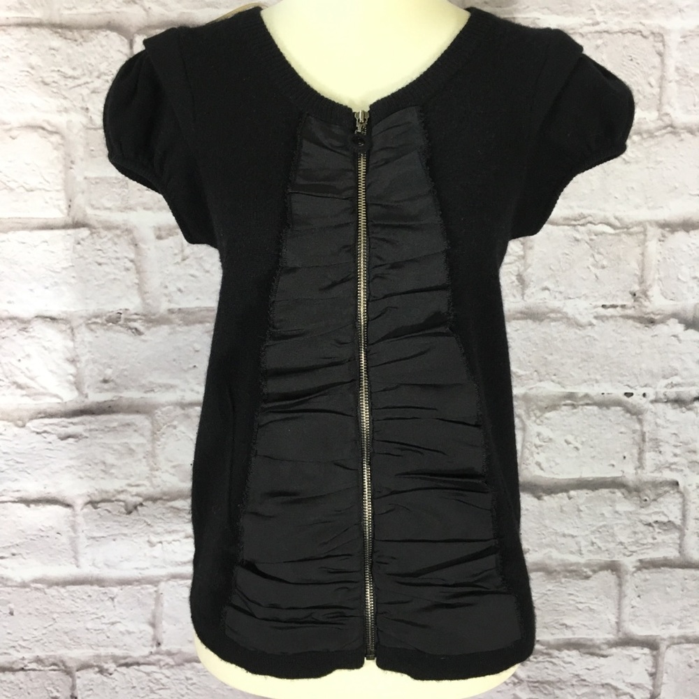 Anthropologie Leifsdottir size S sweater black